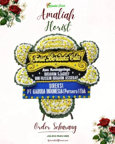 Papan Bunga Duka di Gabek Satu